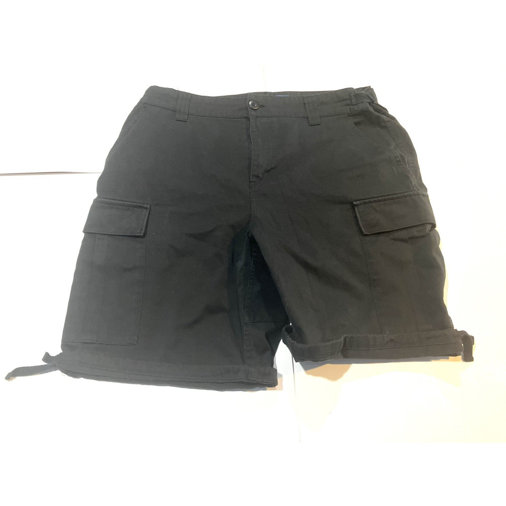 EMPYRE Shorts Mens 34 Black Cargo Outdoor Pockets Summer Urban